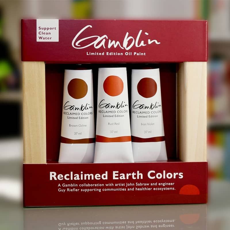 Gamblin Artist Oil Reclaimed Earth Set