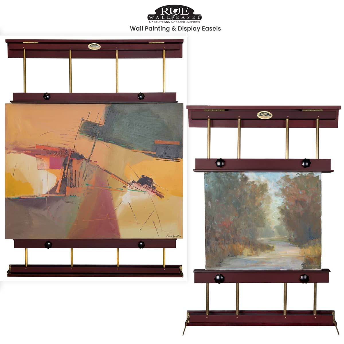 Rue Wall Easels: Studio Wall & Painting Easel