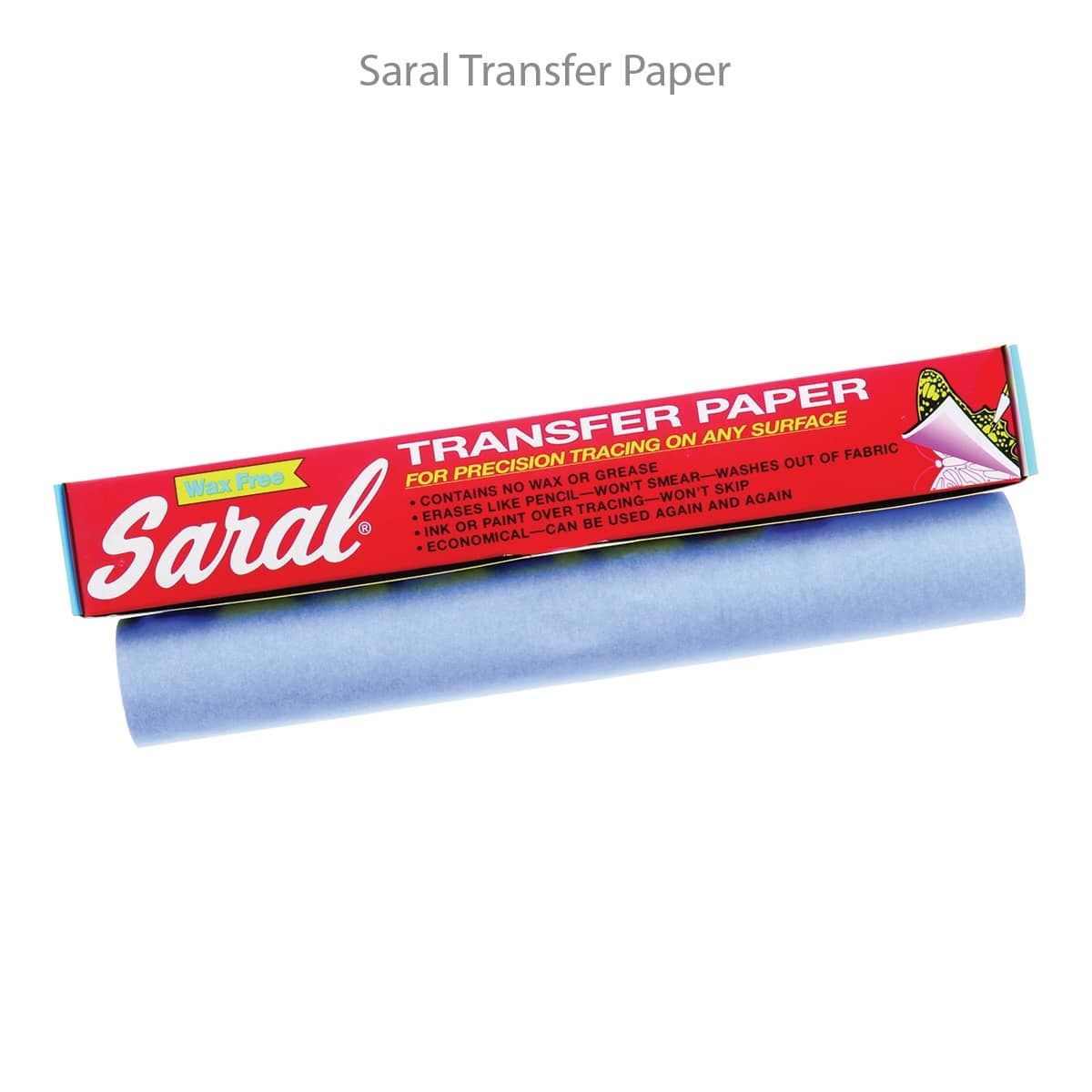 Saral® Wax Free Transfer Paper, 12ft Economy Roll — Midwest Airbrush Supply  Co