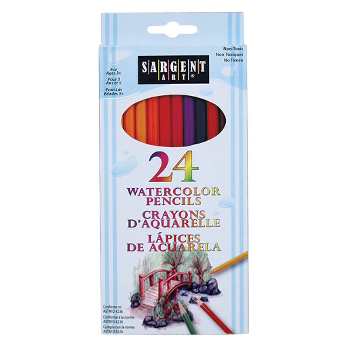 Watercolor Pencils 24/Pkg - Sargent Art