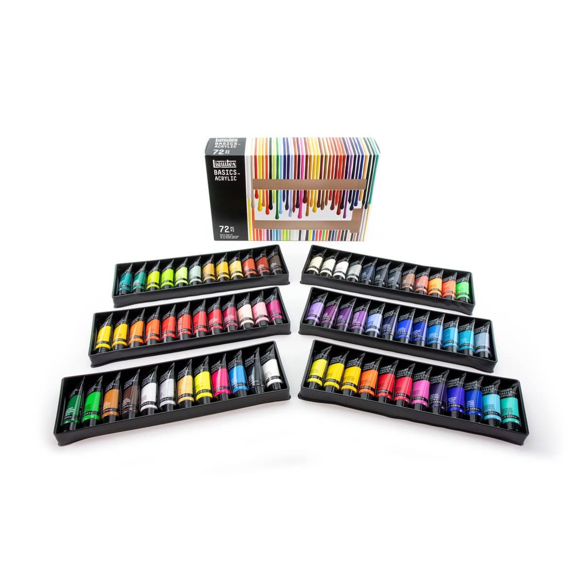 Liquitex BASICS® Acrylic 48 Color Set