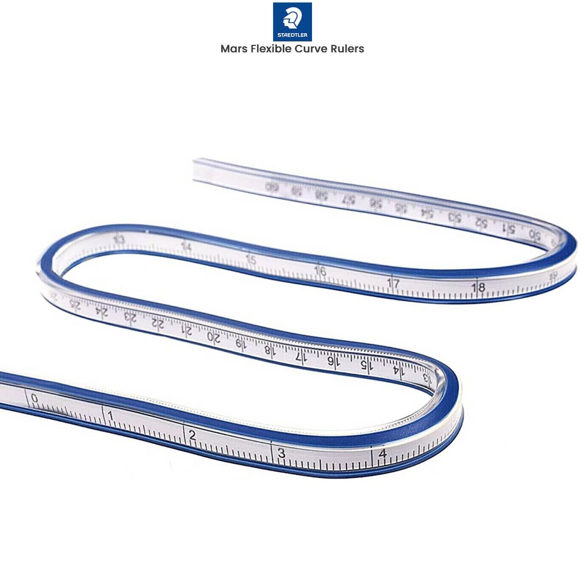 The ruler is very flexible and able to get back to its original shape  (resilient)