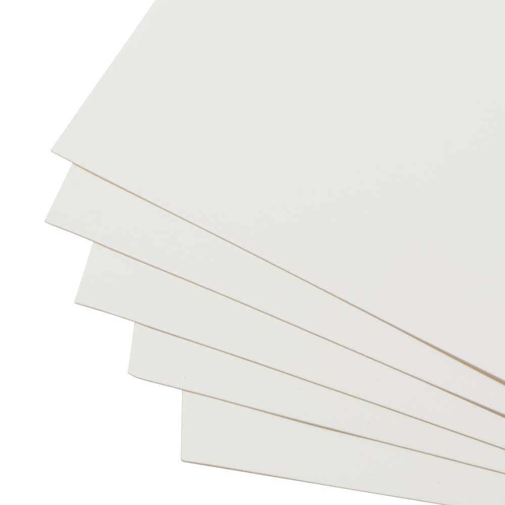 Fluid 100 Watercolor Paper 821705 300lb 100% Cotton Cold Press 5 x 7 Pochette, 12 Sheets