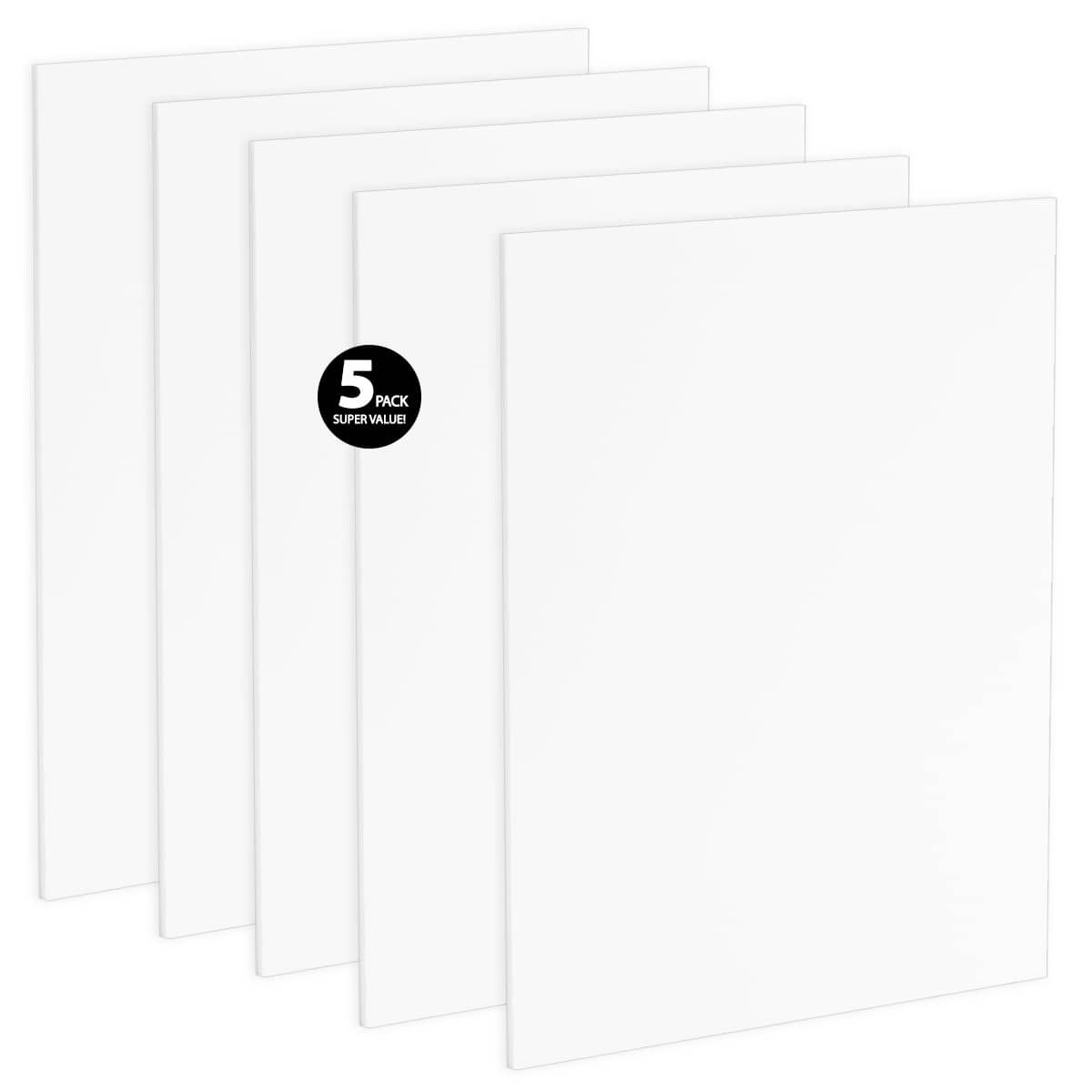 Viewpoint Acid-Free White Foam Backing 11x17, 1/8 Thick 5 Pack