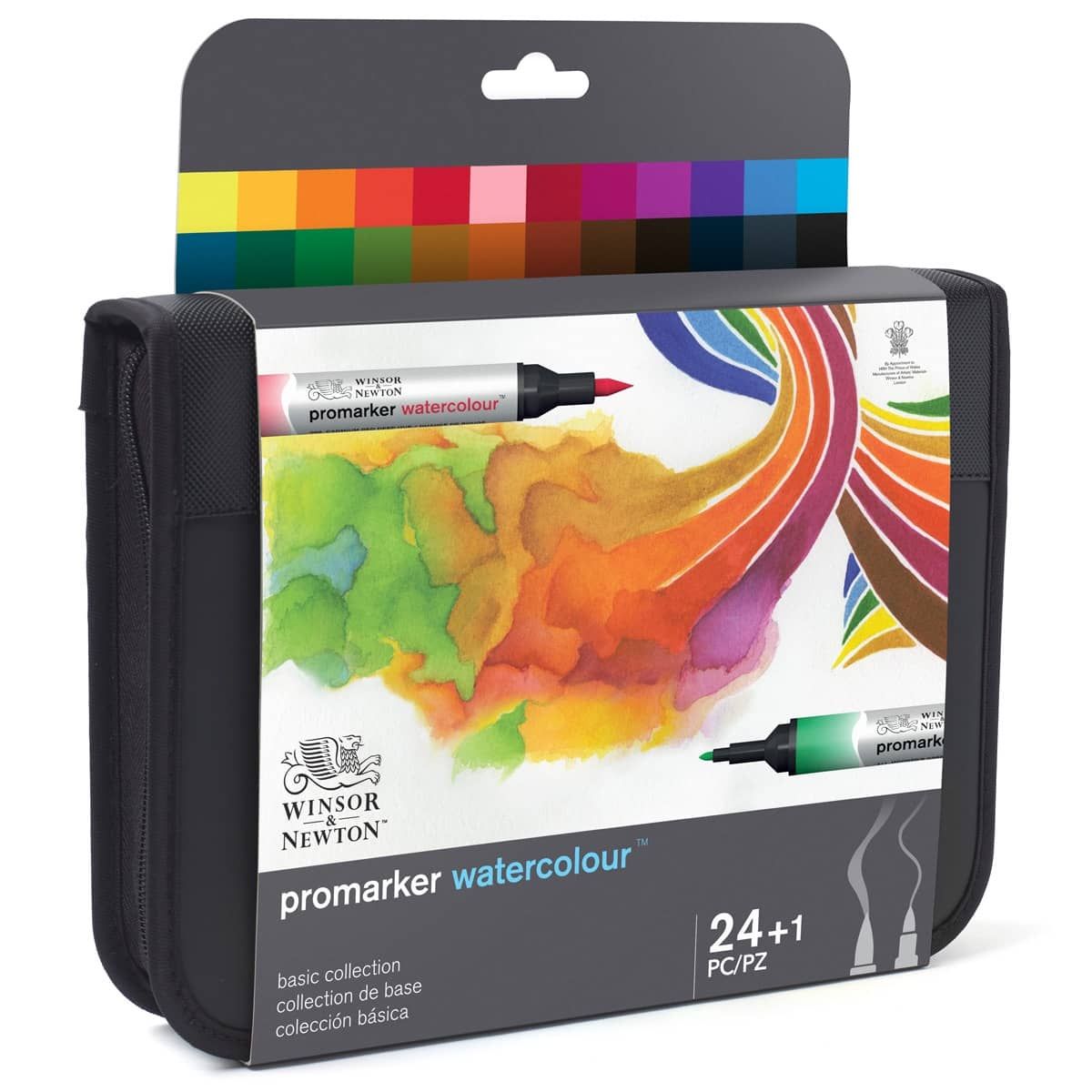 Winsor & Newton Promarker Watercolor Marker Set of 24 Basic