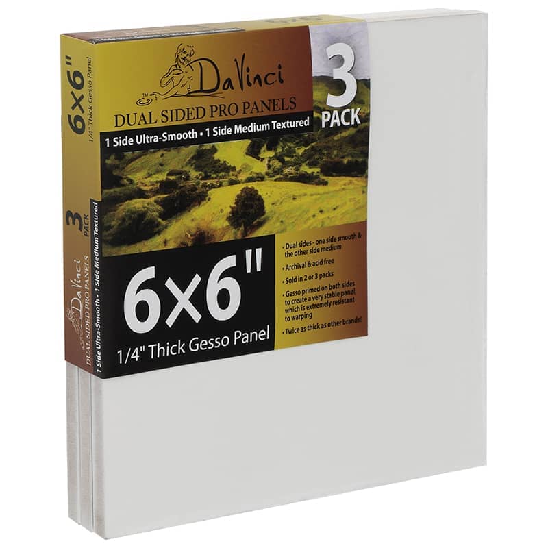 Creative Mark 6x6 Canvas Panels Pack of 120