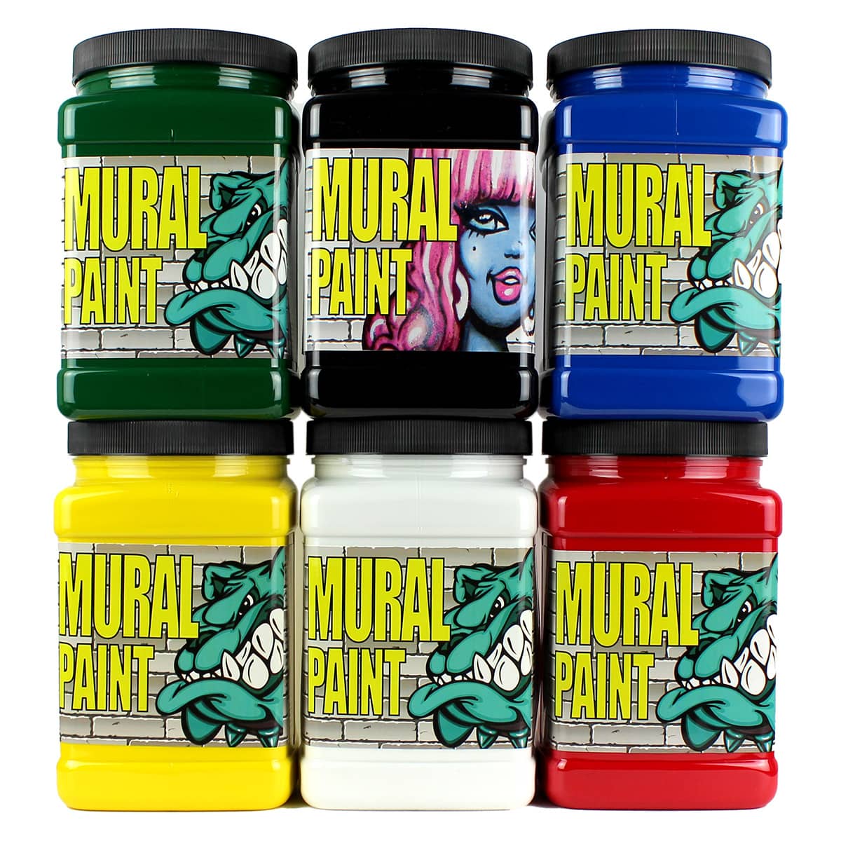 Edding 5000 Acrylic Marker Broad Nib Set of 5 Neon Colors