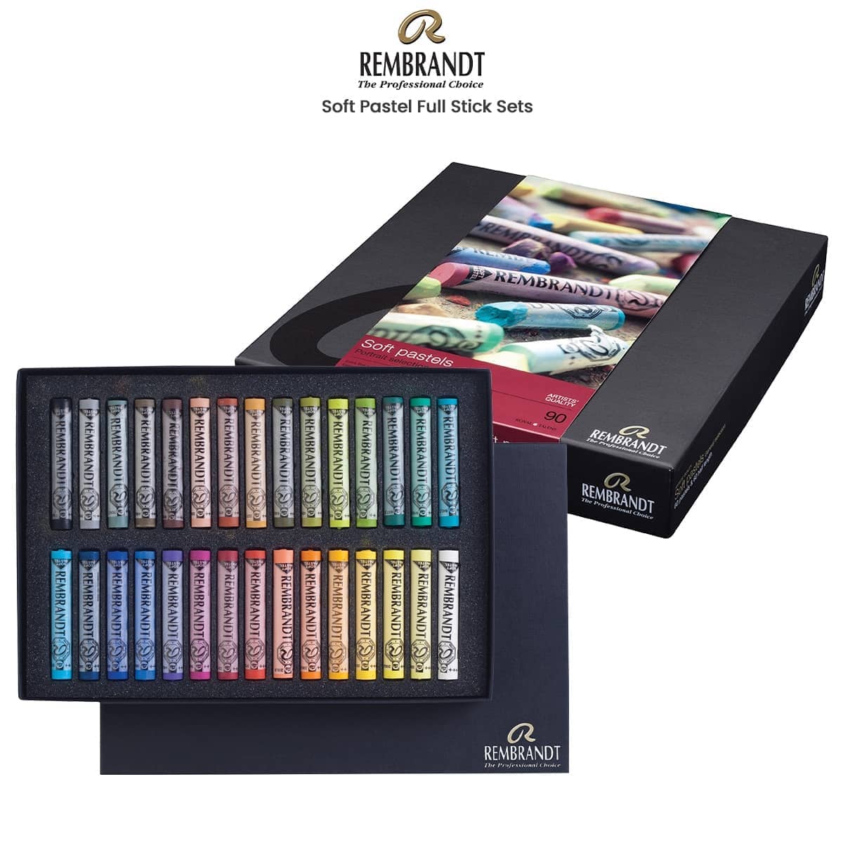 JERRY'S ARTARAMA 80ps Soft Pastel Art Set with Blending Tools, (11x14)  Canvas Panel and Krylon Crystle Clear Spray, Ideal for Artist, Pencil and