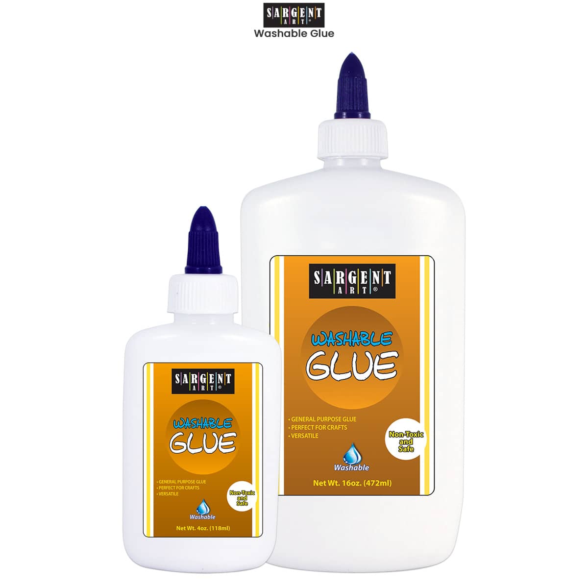 Clear Glue, 9 Oz. Elmers Colored Glue, 4 Ct. 5 Oz. India