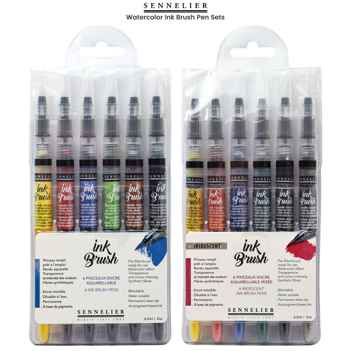 Watercolor Markers: Faber-Castell 6 Count Goldfaber Aqua Dual Marker  “Graffiti” – Faber-Castell USA