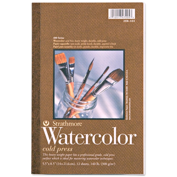 Strathmore Watercolor Inkjet Paper, 8.5x11, 8 Sheets