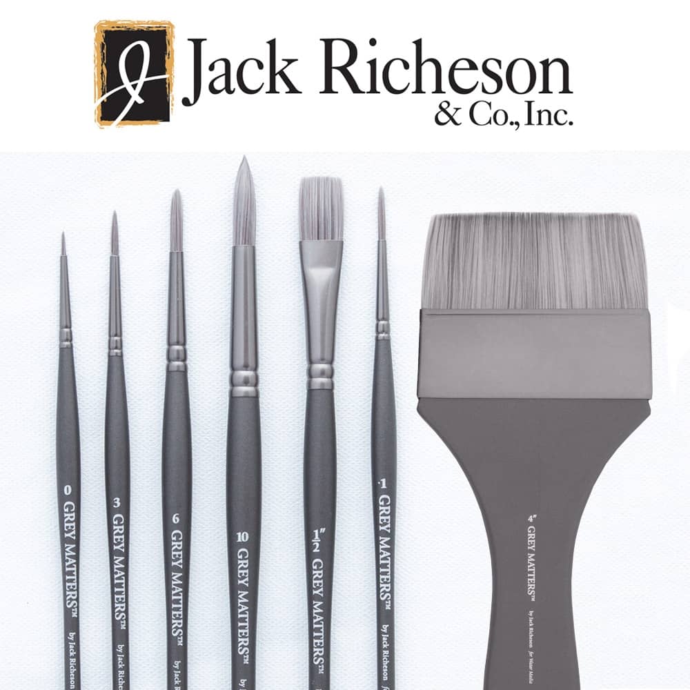 Jack Richeson Hake Brush 3  Gwartzmans 501305 – Gwartzman's Art
