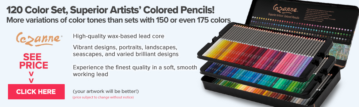 Cezanne Colored Pencils set of 120