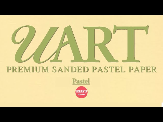 UART Sanded Pastel Paper Roll, 400 Grade 56 x 10 yds