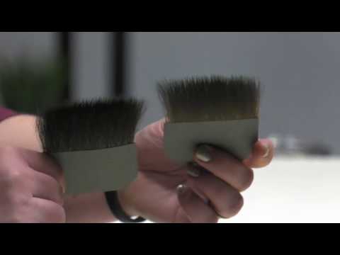 New York Central Natural and Synthetic Blue Squirrel Hair Gilder's Tip Brushes - Visual Commerce #3