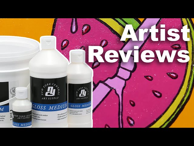 Artist Reviews - New York Central® Acrylic Mediums