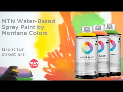 MTN Water Based 300 Spray Paint - Silver