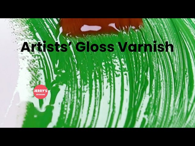 Artists’ Gloss Varnish by Winsor & Newton