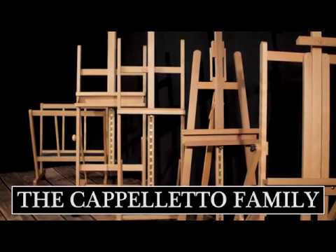 The Cappelletto Family of Studio Easels and Print Rack