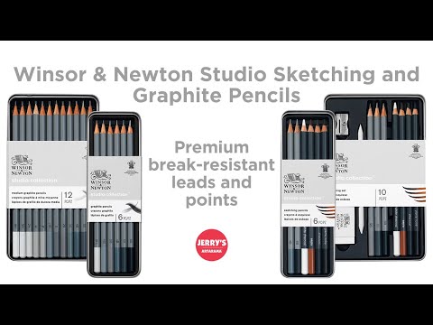 See Winsor & Newton Studio Sketching and Graphite Pencils