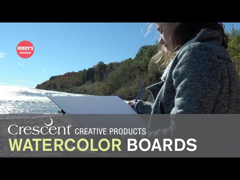 Crescent Watercolor Board - 20 x 30 x 1/8, Hot Press