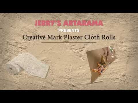 Creative Mark Plaster Cloth Rolls 4 x 180 - Professional Quality Plaster  Cloth for Sculpting, Artists, Students, School Classrooms, & More! - Box of