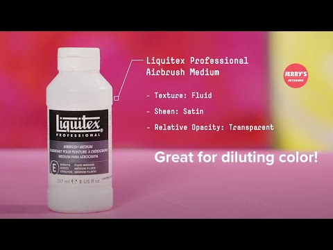 Liquitex Flow Aid Additive Medium, 4oz Bottle