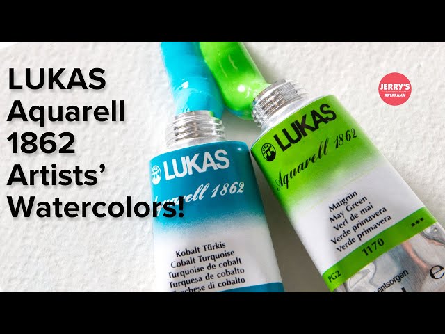 LUKAS Aquarell 1862 Artists’ Watercolors Product Demo