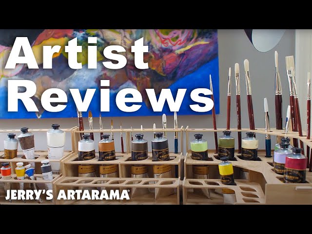 What Artists are Saying About the Mezzo Paint and Brush Racks!