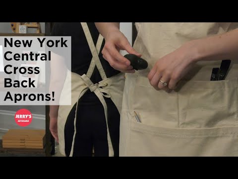 The Artists' Apron - New York Central Cross Back Aprons