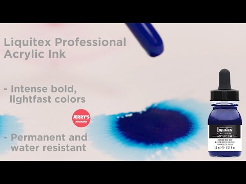 Liquitex Professional Acrylic Ink 30ml Set of 6 Aqua Colors
