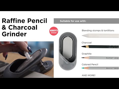 Reusable Metal File for Pencil, Charcoal & More | Raffine Pencil & Charcoal Grinder