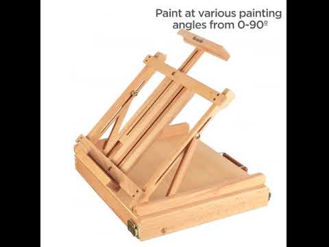 Paint at various painting angles 0-90º - Renoir Easel