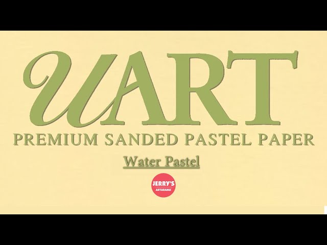 UART : Sanded Pastel Paper : 10 Sheet Pad : 9x12in (23x30cm) : 600
