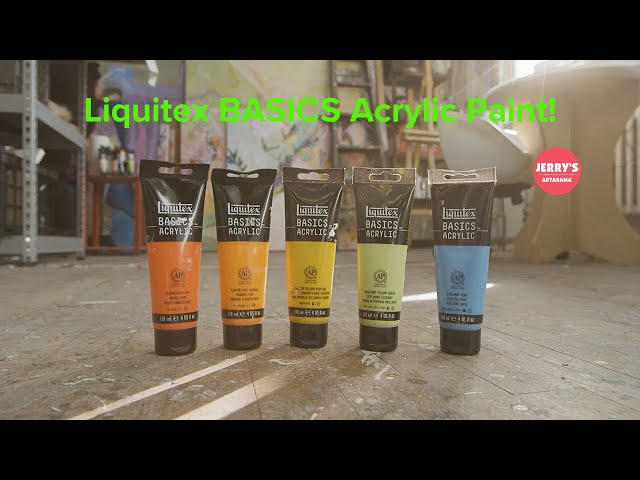Liquitex Basics – Peinture acrylique 3699328, ensemble de tubes d'acrylique,  22 ml x 24, paq./24