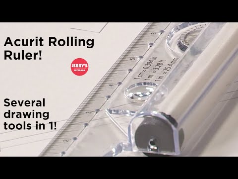Acurit Rolling Ruler is four tools in one!