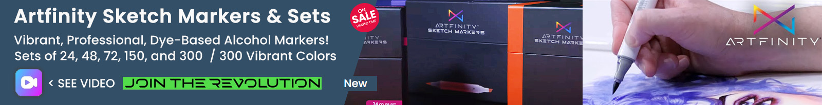 Artfinity Sketch Markers, The Best Sketch Markers for Artists