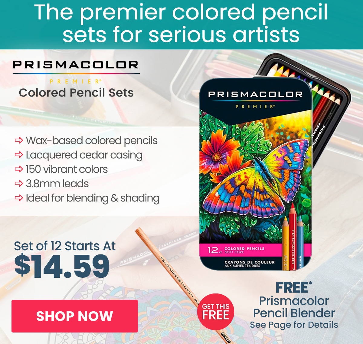 Prismacolor Premier Colored Pencil Sets - Free Blender