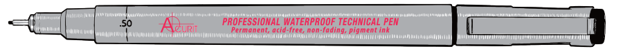 Acurit Waterproof Technical Pen illustration