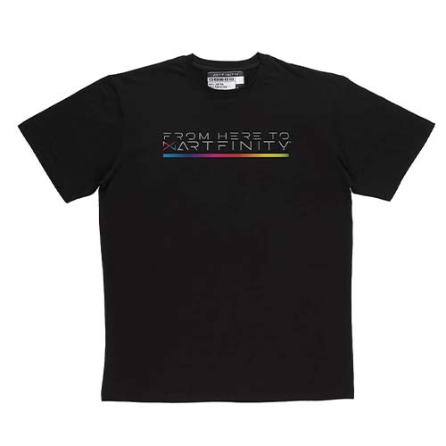 Artfinity Black T-Shirt - Large