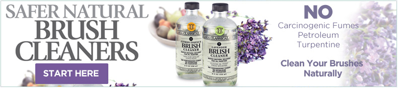 Safe Natural Brush Cleaners