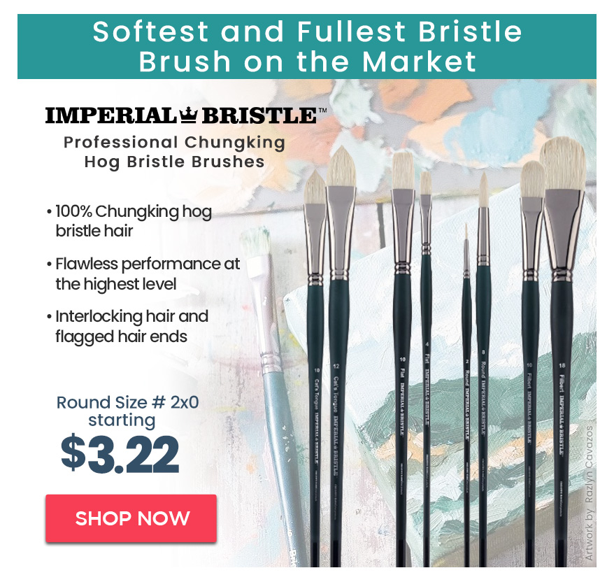 Imperial Professional Chungking Hog Bristle Brushes