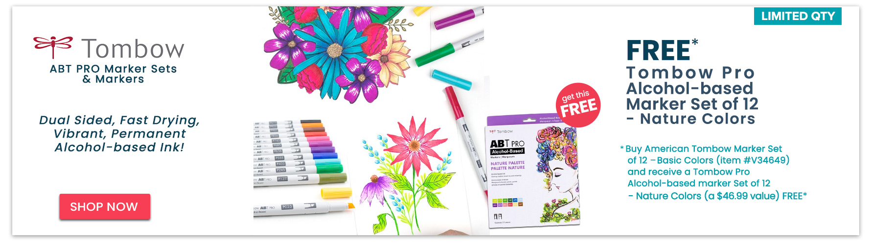 Tombow ABT PRO Marker Sets + Special Offer