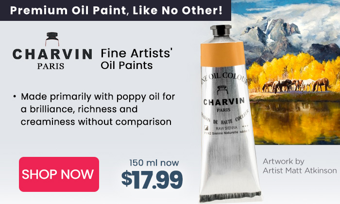  Charvin Fine Artists' Oil Paints on Sale
