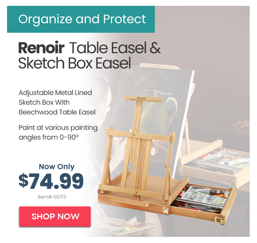 renoir table easel